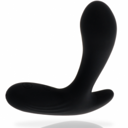 JUGUETES PARA ADICTOS - MASAJEADOR ANAL NEGRO VIBRADOR