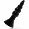 JUGUETES ANALES ADDICTED - TAPÓN ANAL DE 17 CM NEGRO