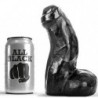 ALL BLACK - DONG NEGRO REALISTA DE 17 CM