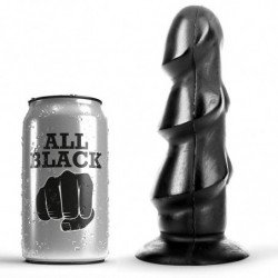 TODO NEGRO - DILDO DE 17 CM
