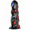 ALL BLACK - DILDO DE 17 CM
