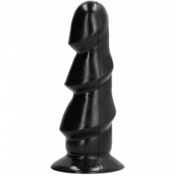 ALL BLACK - DILDO DE 17 CM