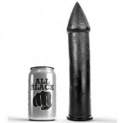 ALL BLACK - DILDO DE 24 CM
