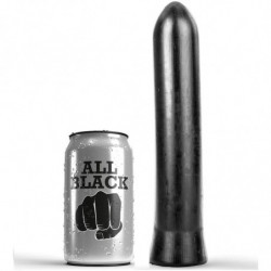 ALL BLACK - DILDO DE 22 CM