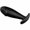 PRETTY LOVE - TAPÓN ANAL DE SILICONA CON FORMA DE PENE NEGRO