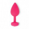 FUNTOYS GPLUG ANAL VIBRADOR RECARGABLE PEQUEÑO ROSA NEON 3CM