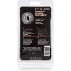CALEXOTICS - FUNDA DE SILICONA PARA BOMBA DE AGUA ADV NEGRA