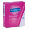 PASO - PRESERVATIVOS GAMA REGULAR 3 UNIDADES