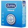 DUREX - PRESERVATIVOS NATURALES 3 UNIDADES