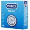 DUREX - PRESERVATIVOS NATURALES 3 UNIDADES