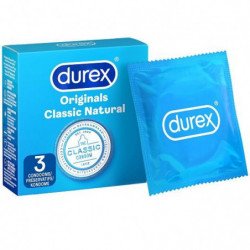DUREX - PRESERVATIVOS NATURALES 3 UNIDADES