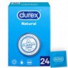 DUREX - PRESERVATIVOS NATURALES 24 UNIDADES