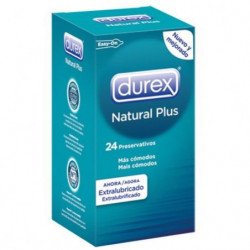 DUREX - PRESERVATIVOS NATURALES 24 UNIDADES