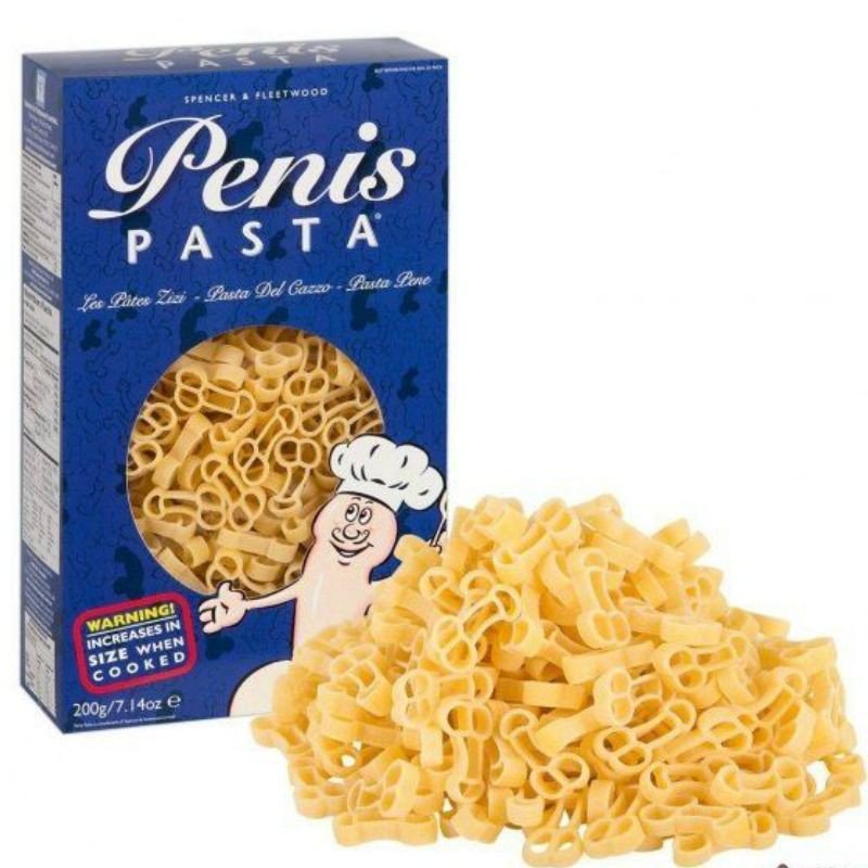 SPENCER AND FLEETWOOD - PASTA CON FORMA DE PENE 200 GR