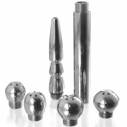 METAL HARD - KIT DE LIMPIEZA VAGINAL/ANAL DE 5 PIEZAS