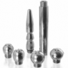 METAL HARD - KIT DE LIMPIEZA VAGINAL/ANAL DE 5 PIEZAS