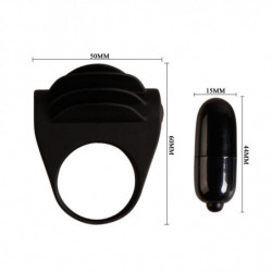 PRETTY LOVE - ANILLO VIBRADOR CHESTER BLACK