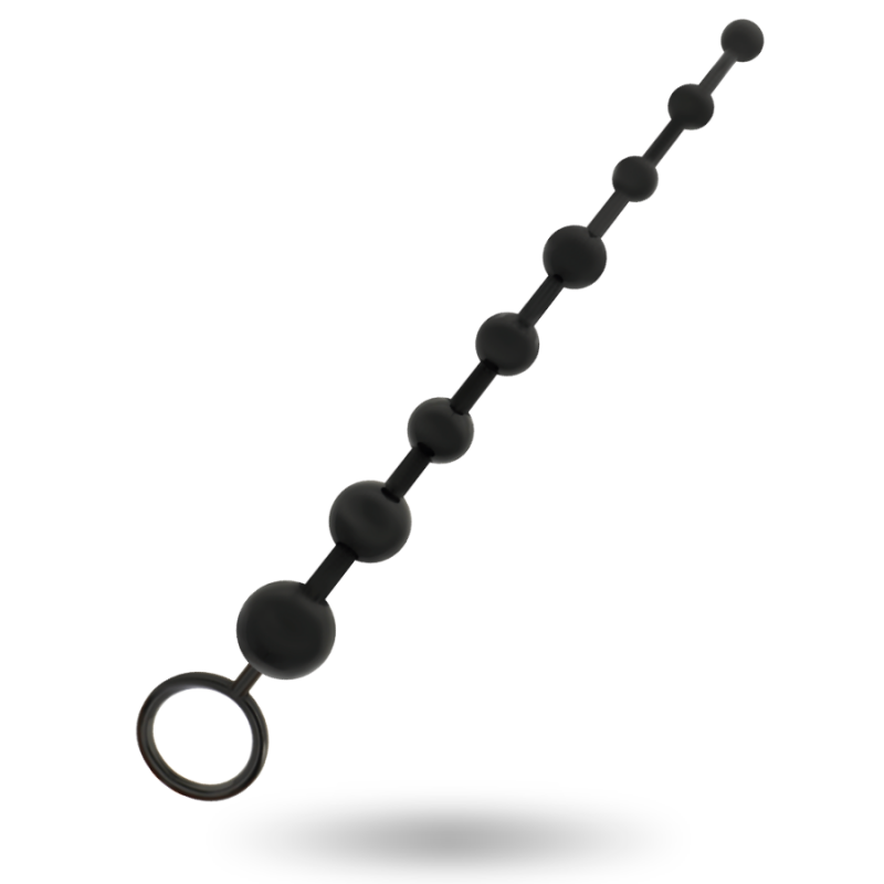 JUGUETES PARA ADICTOS - CUENTAS ANALES 29 CM NEGRAS