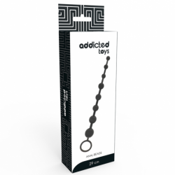 JUGUETES PARA ADICTOS - CUENTAS ANALES 29 CM NEGRAS
