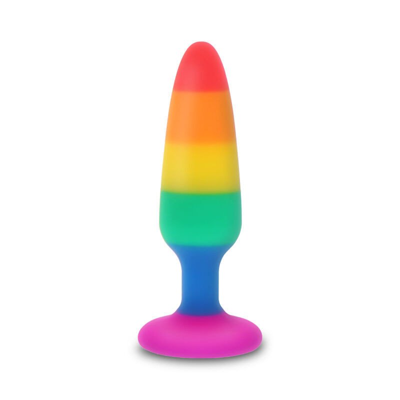 ORGULLO - BANDERA LGBT CON TAPÓN TWINK 8.5 CM