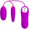 PRETTY LOVE - HUEVO VIBRADOR DOBLE IRMA