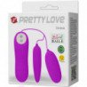 PRETTY LOVE - HUEVO VIBRADOR DOBLE IRMA