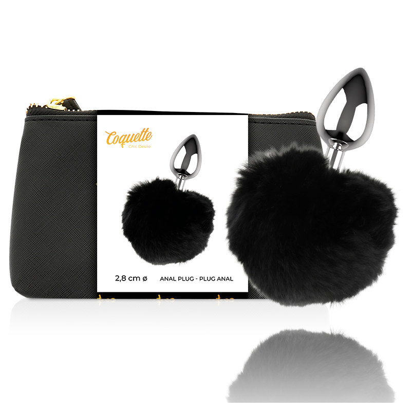 COQUETTE CHIC DESIRE PLUG ANAL DE METAL TALLA L 2.8 x 4.1 CM