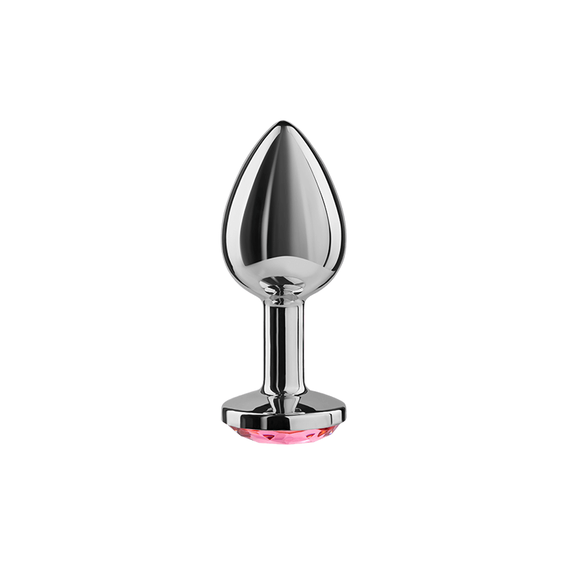 SECRETPLAY - Tapón anal de aluminio fucsia de 7 cm