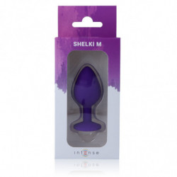 INTENSE - TAPÓN ANAL SHELKI PARA HOMBRE LILA