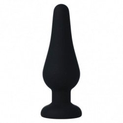 INTENSE ANAL PLUG PIPO M SILICONE NEGRO 11 CM