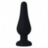 INTENSE ANAL PLUG PIPO M SILICONE NEGRO 11 CM