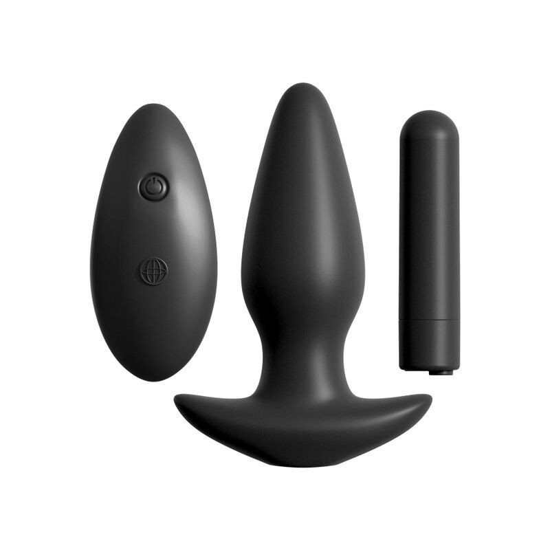 FANTASÍA ANAL - CONTROL REMOTO ANAL CON TAPÓN