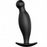 PRETTY LOVE - TAPÓN ANAL DE SILICONA DE 11,7 CM NEGRO