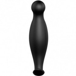 PRETTY LOVE - TAPÓN ANAL DE SILICONA DE 11,7 CM NEGRO