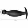 PRETTY LOVE PLUG ANAL SILICONA 11.7 CM NEGRO