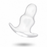 JUGUETES PARA ADICTOS - DILATADOR ANAL MEDIANO 11 CM - TRANSPARENTE