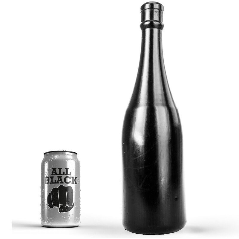 ALL BLACK - BOTELLA ANAL 34,5 CM
