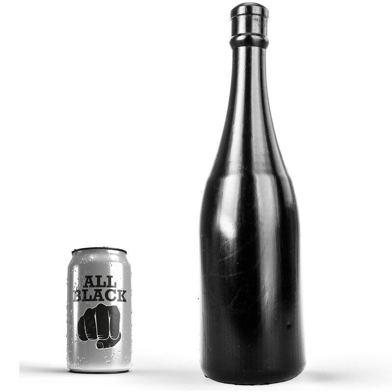 TOTALMENTE NEGRO - BOTELLA ANAL 34,5 CM