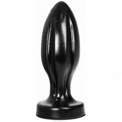 ALL BLACK - TAPÓN ANAL DE 21 CM