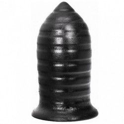 ALL BLACK - TAPÓN ANAL DE 16 CM