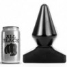 ALL BLACK - TAPÓN ANAL DE 18,5 CM