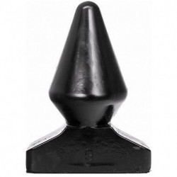 ALL BLACK - TAPÓN ANAL DE 18,5 CM