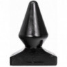 ALL BLACK - TAPÓN ANAL DE 18,5 CM