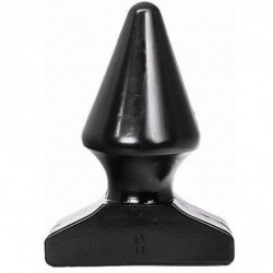 ALL BLACK - TAPÓN ANAL DE 17 CM