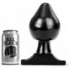 ALL BLACK - TAPÓN ANAL DE 19 CM