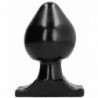 ALL BLACK - TAPÓN ANAL DE 19 CM