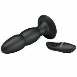 PRETTY LOVE PLUG VIBRADOR Y ROTACIÓN POR CONTROL REMOTO