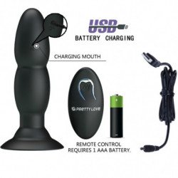 PRETTY LOVE - VIBRADOR Y ROTACIÓN CON CONTROL REMOTO