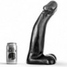 ALL BLACK - DILDO DE FISTING NEGRO REALISTA DE 29 CM