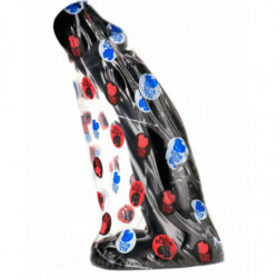 ALL BLACK - DILDO DE FISTING NEGRO REALISTA DE 29 CM